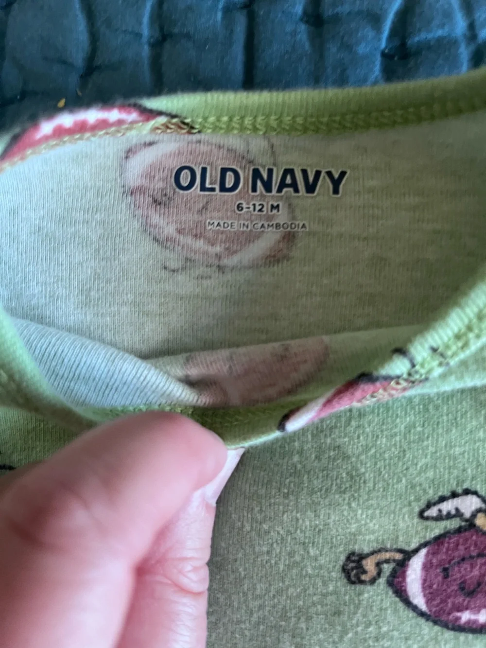 Old Navy holiday bundle of bodysuits and footed pajamas